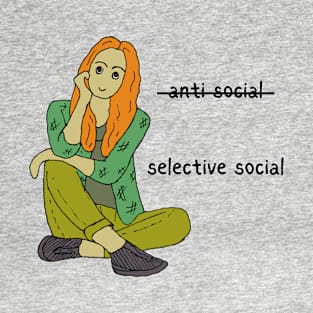 Selective social T-Shirt